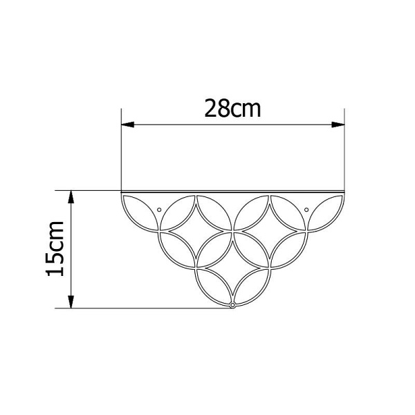 Półka Holo / PS White - POLYHEDRA